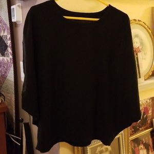 Linen like full top.